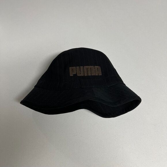 PUMA Other - Puma Black Herringbone Bucket Hat S/M